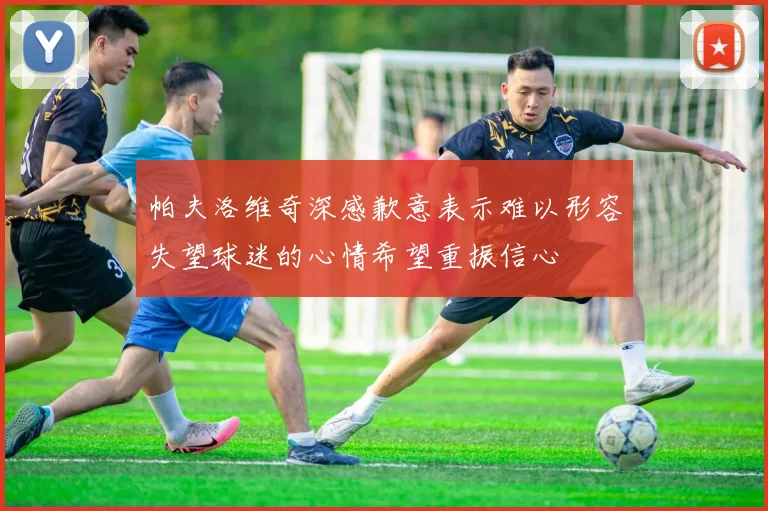 帕夫洛维奇深感歉意表示难以形容失望球迷的心情希望重振信心